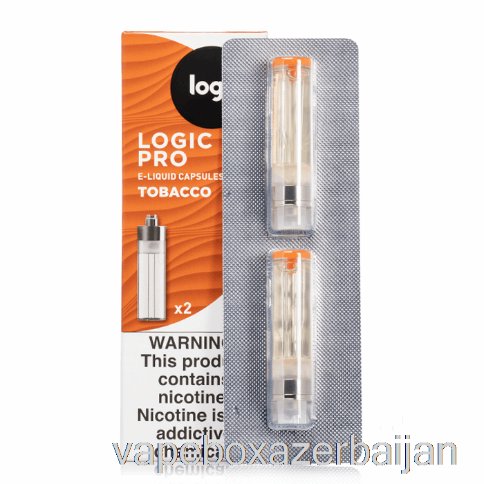 E-Juice Vape Logic Pro Refill Capsules Tobacco